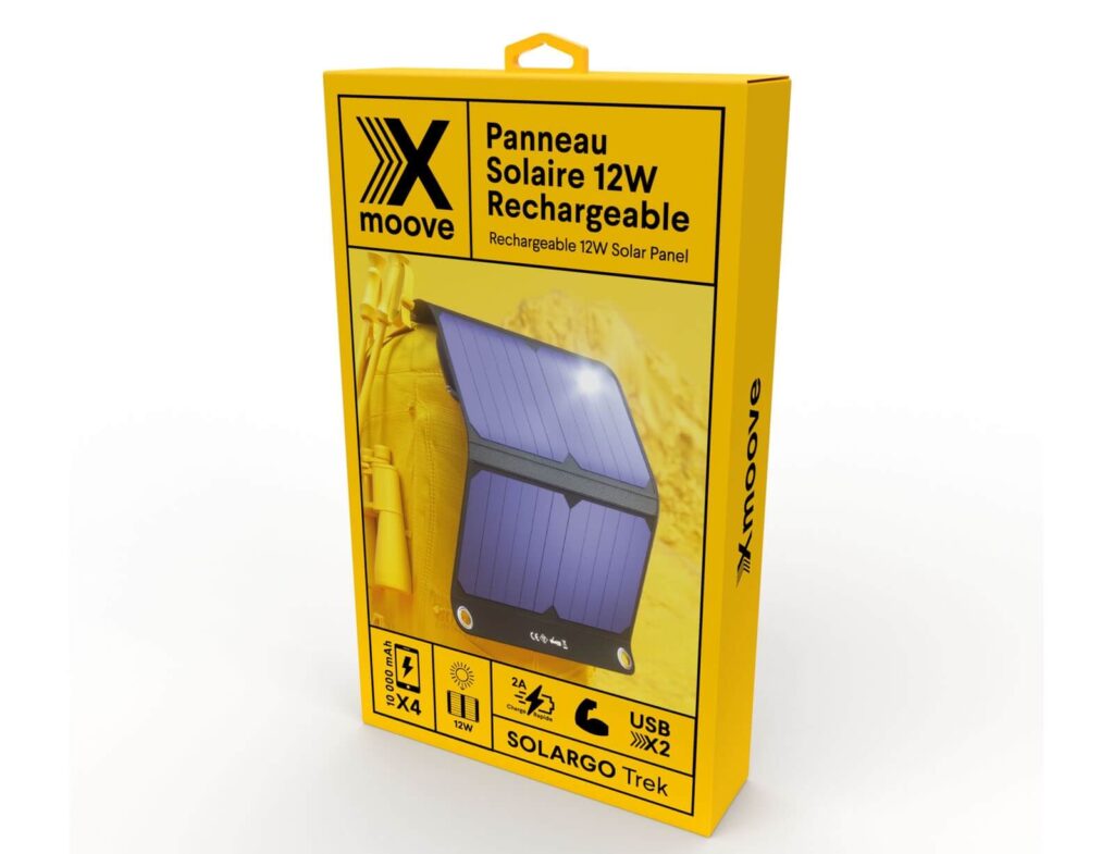 Ηλιακοί Φορτιστές 12W Solar Panel Integrated Battery Xmoove-Trek