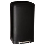 Κάδοι Απορριμάτων 30L Metal Dustbin Ariane Black Five 133684