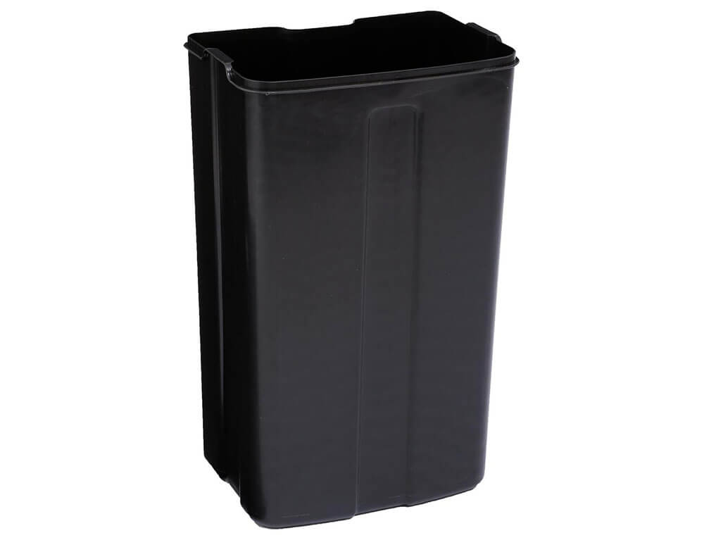 Κάδοι Απορριμάτων 30L Metal Dustbin Ariane Black Five 133684