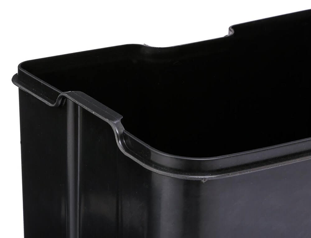 Κάδοι Απορριμάτων 30L Metal Dustbin Ariane Black Five 133684