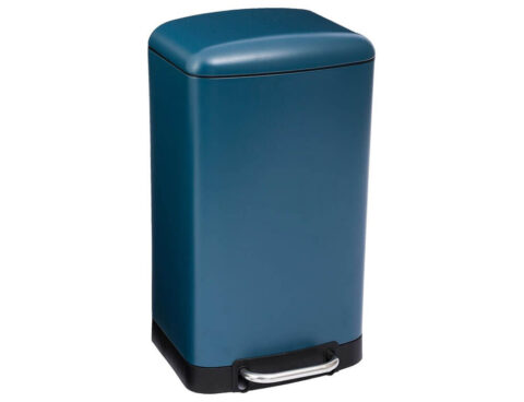Κάδοι Απορριμάτων 30L Metal Dustbin Ariane Blue