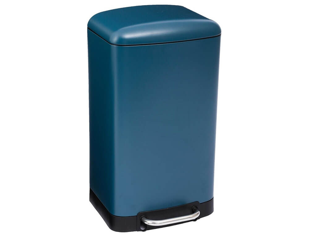 Κάδοι Απορριμάτων 30L Metal Dustbin Ariane Blue