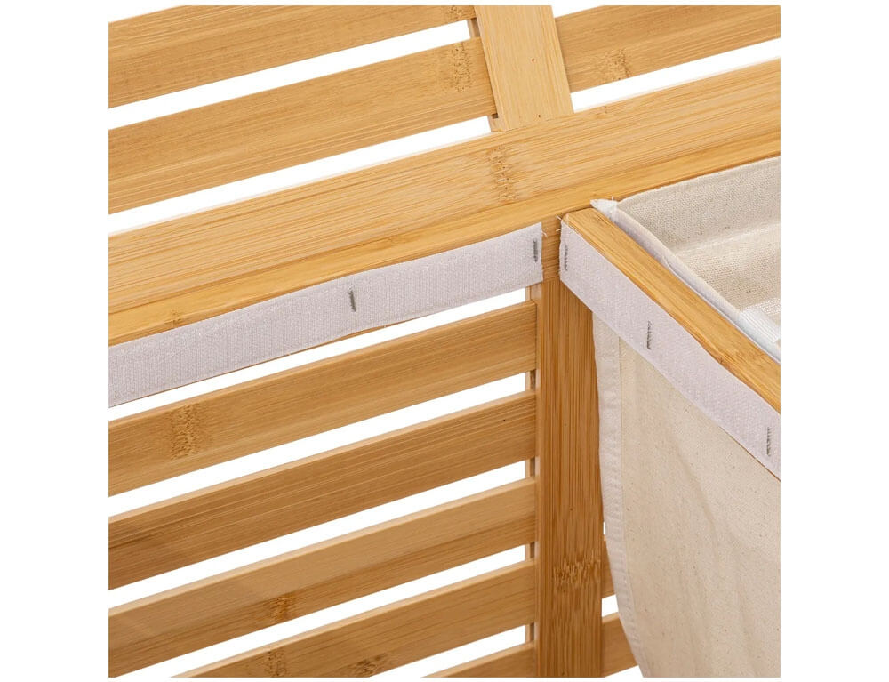 Καλάθια Για Άπλυτα 100L Dbl Bamboo Laundry Basket Five 160823A