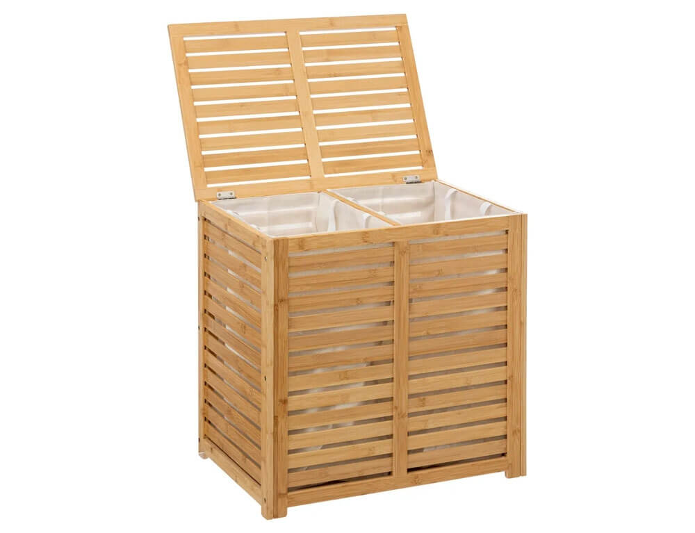 Καλάθια Για Άπλυτα 100L Dbl Bamboo Laundry Basket Five 160823A