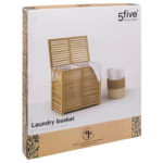 Καλάθια Για Άπλυτα 100L Dbl Bamboo Laundry Basket Five 160823A