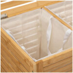Καλάθια Για Άπλυτα 100L Dbl Bamboo Laundry Basket Five 160823A