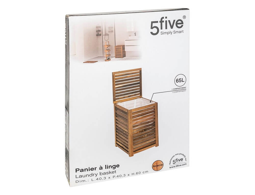 Καλάθια Για Άπλυτα 65L Acacia Laundry Basket