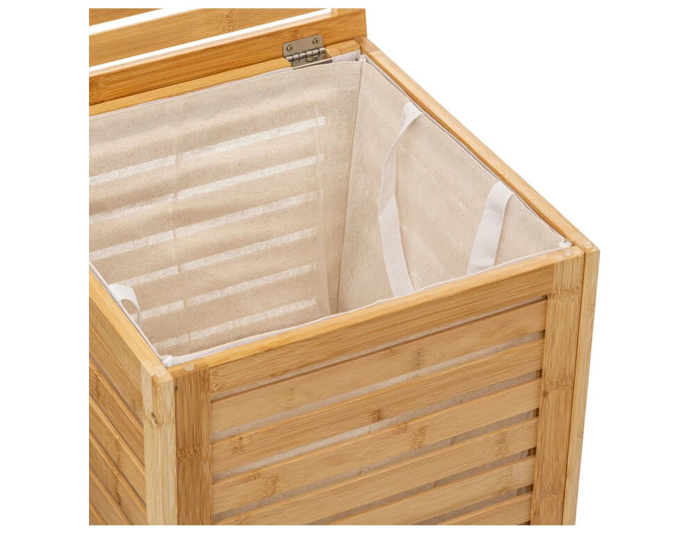 Καλάθια Για Άπλυτα 65L Bamboo Laundry Basket Five 160823