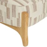 Καρέκλες & Πολυθρόνες Calix Wht/Nat Chen Armchair Marque : Atmosphera