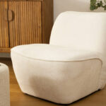 Καρέκλες & Πολυθρόνες Minari Wht Chen Armchair 202260A