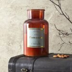 Κεριά Διακοσμητικά Scented Candle Almond Apo Chic H25.5Cm M2 Bo0133