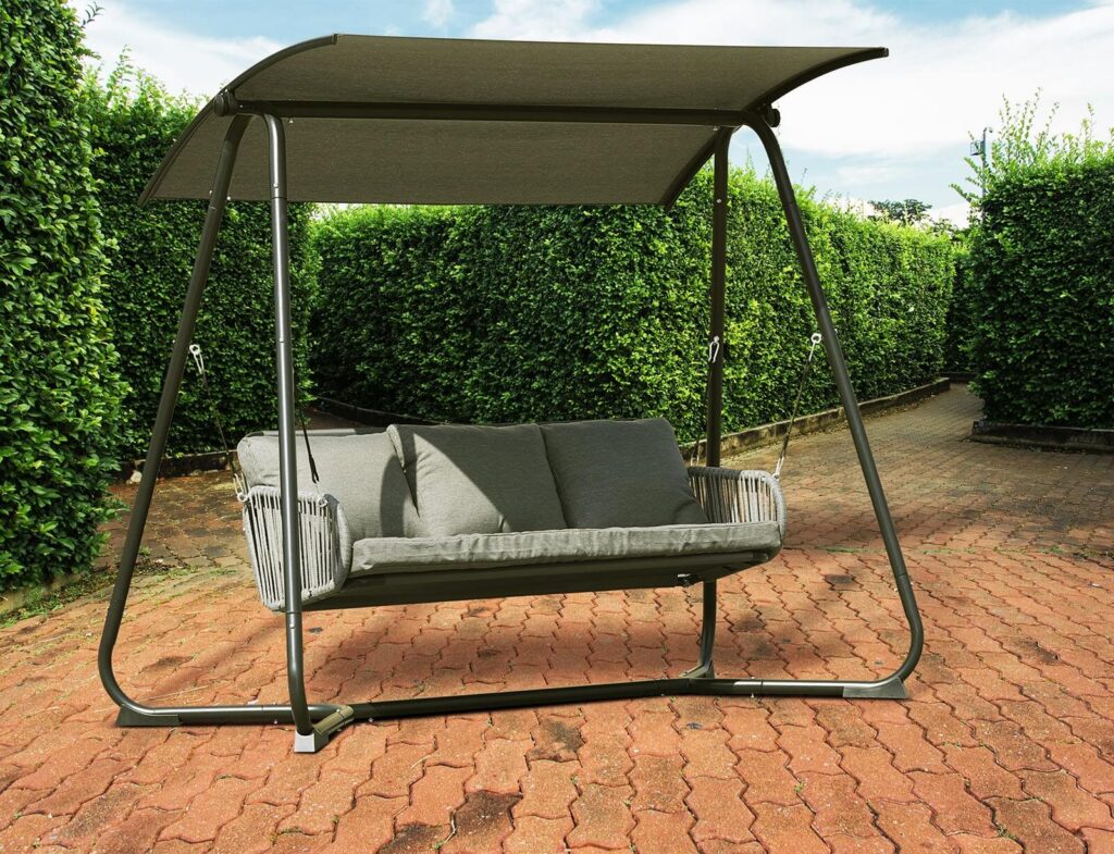 Κούνια Κήπου Elba Lesli Living - 236X125X180Cm