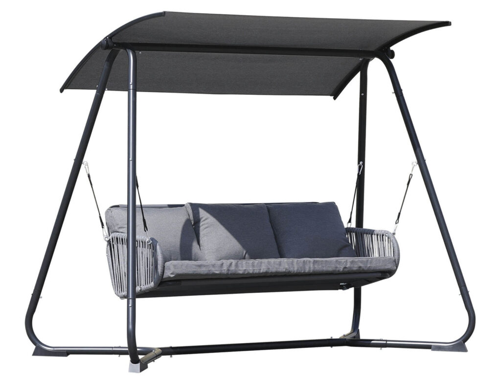 Κούνια Κήπου Elba Lesli Living - 236X125X180Cm
