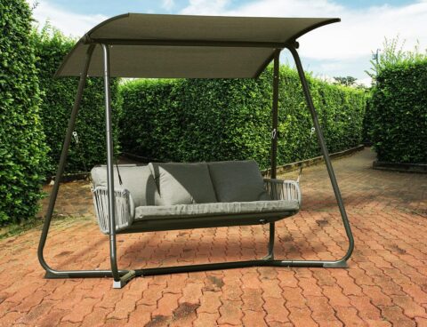 Κούνια Κήπου Elba Lesli Living - 236X125X180Cm