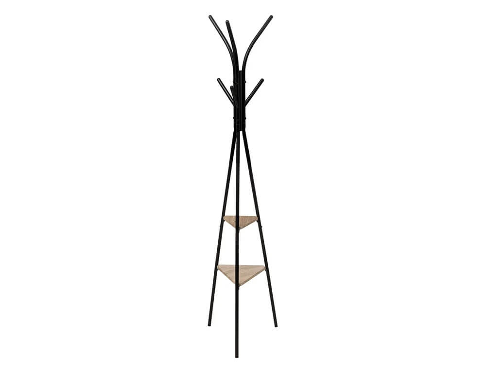 Κρεμάστρες & Καλόγεροι Coat Rack 6H Mtl/Wood Jano 202355