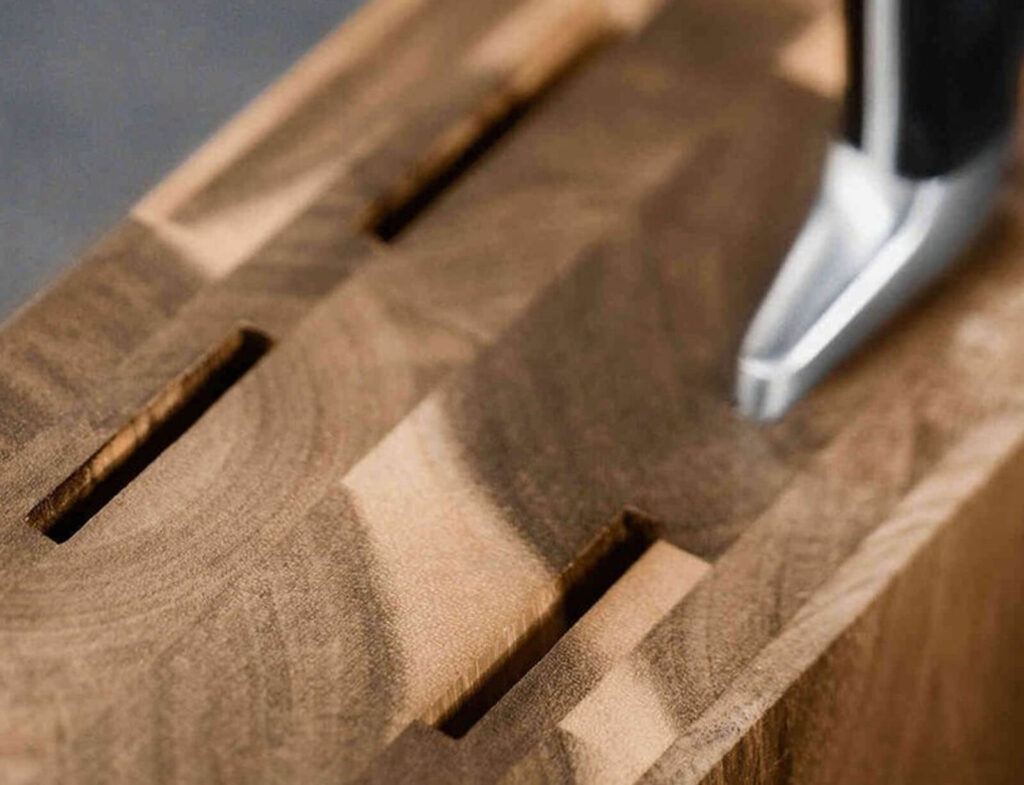 Μαχαίρια Boretti, Knife Block Fsc Acacia