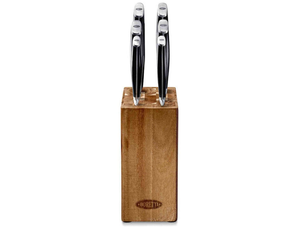 Μαχαίρια Boretti, Knife Block Fsc Acacia