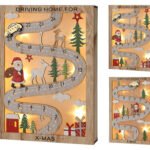 Μαγικά Ημερολόγια Advent Calendar Road With Led Dh8065370
