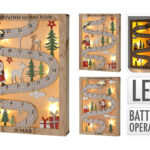 Μαγικά Ημερολόγια Advent Calendar Road With Led Dh8065370