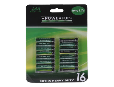 Μπαταρίες Hsp  Aaa Powerful 16Pcs On A Card C31020060