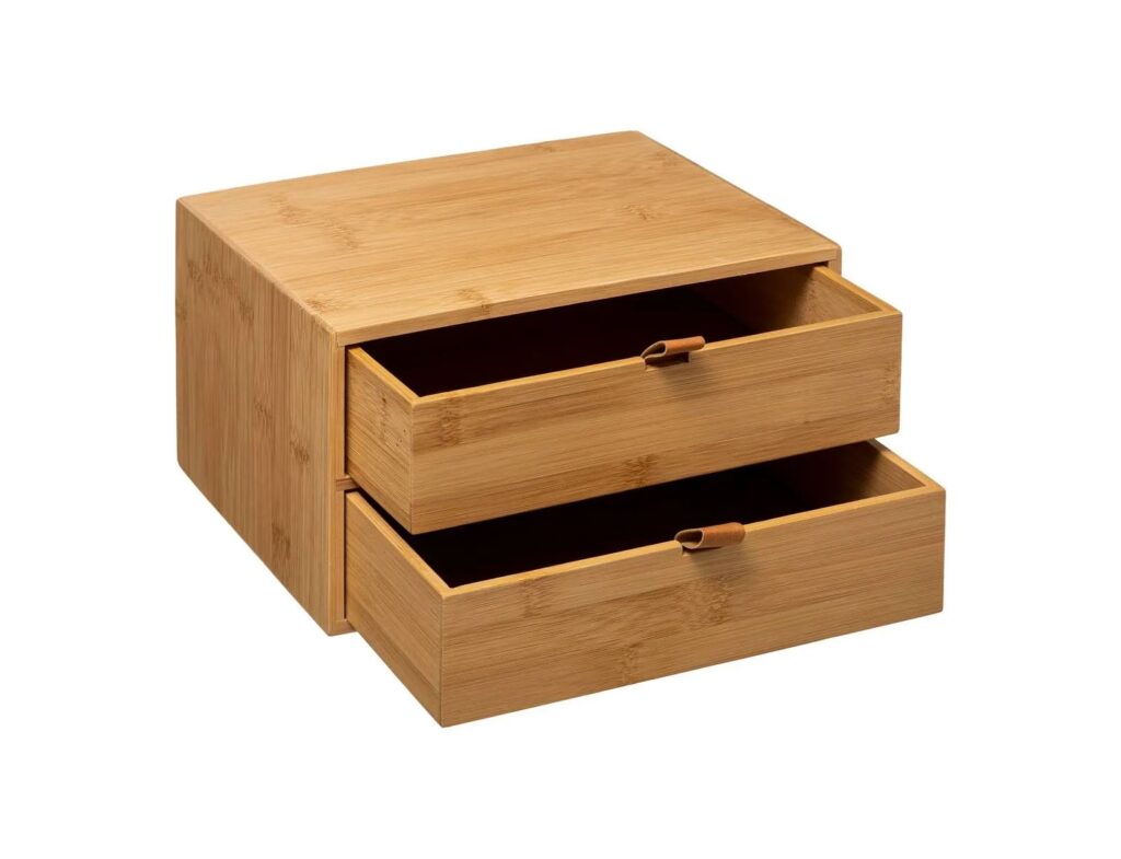 Organizers & Θήκες Τακτοποίησης 2 Drawer Bam Leather Box Tidy Marque : Five