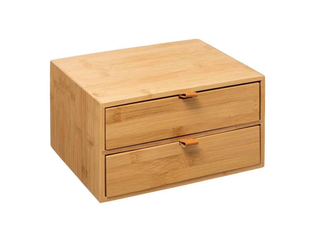 Organizers & Θήκες Τακτοποίησης 2 Drawer Bam Leather Box Tidy Marque : Five