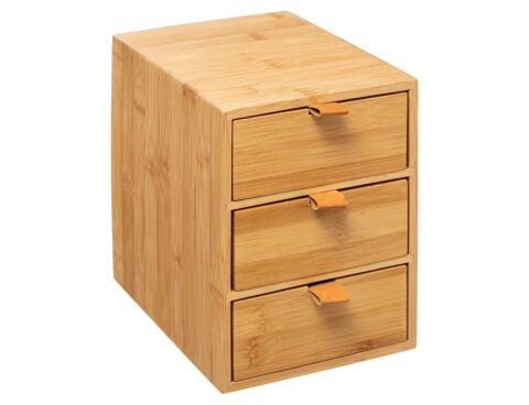 Organizers & Θήκες Τακτοποίησης 3 Drawer Bam Leather Box Tidy Marque : Five