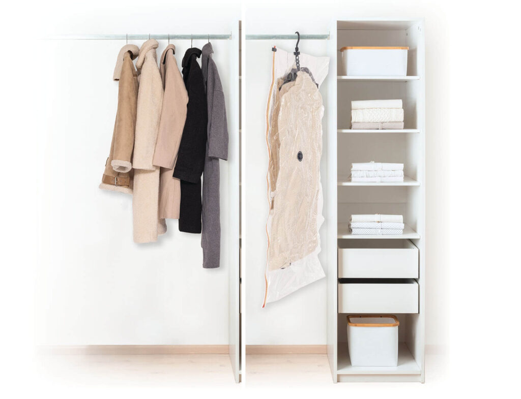 Οργάνωση Ντουλάπας Vac Bag Airless Coat