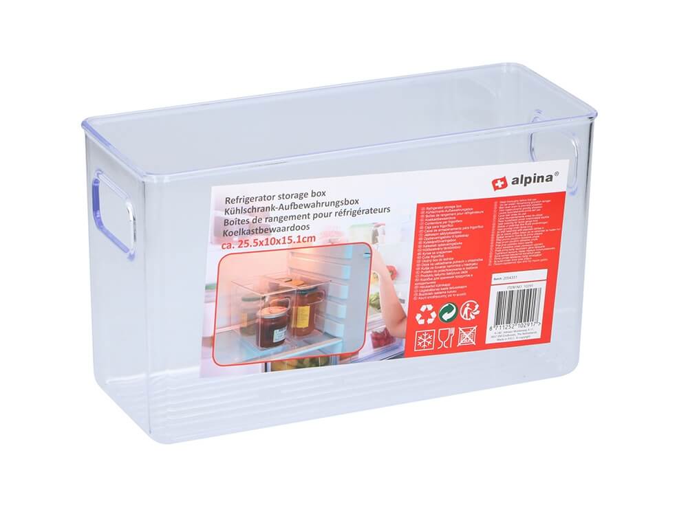 Οργάνωση Ψυγείου Storage Box Fridge Alpina 25.5X10X15Cm