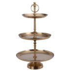 Οργάνωση Τραπεζιού Etagere 3 Layers 30X50Cm Gold A67101530