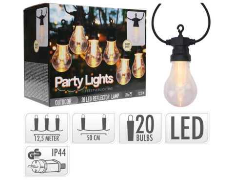 Party Lights Led Chain With 20 Bulbs 20Led Le2100210