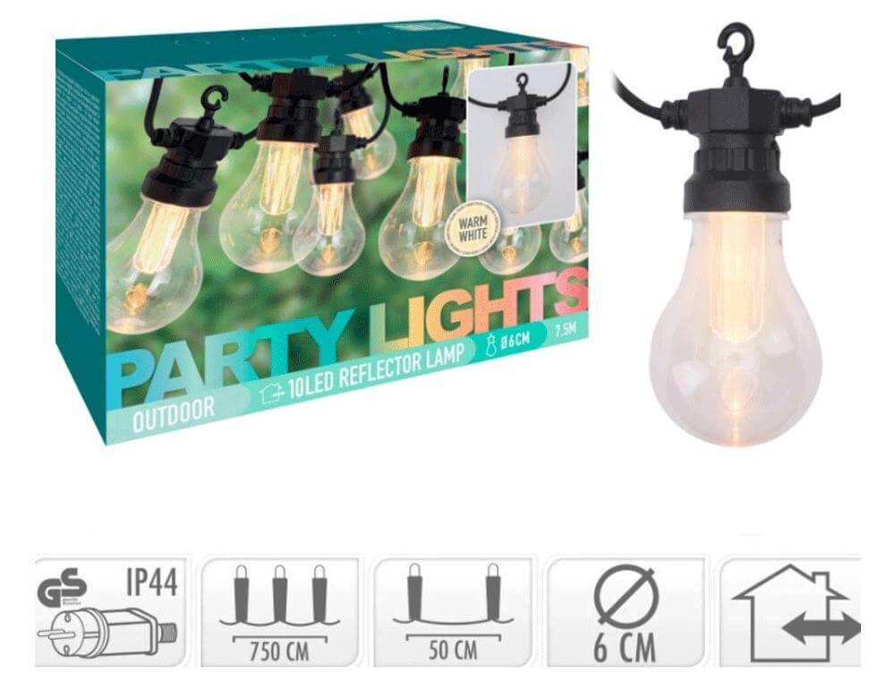 Party Lights Party Lights 10Led Axc100200