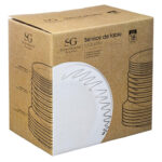 Πιάτα - Σετ Δείπνου/Καφέ 18Pcs Set Tableware Esquisse 140594