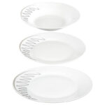 Πιάτα - Σετ Δείπνου/Καφέ 18Pcs Set Tableware Esquisse 140594