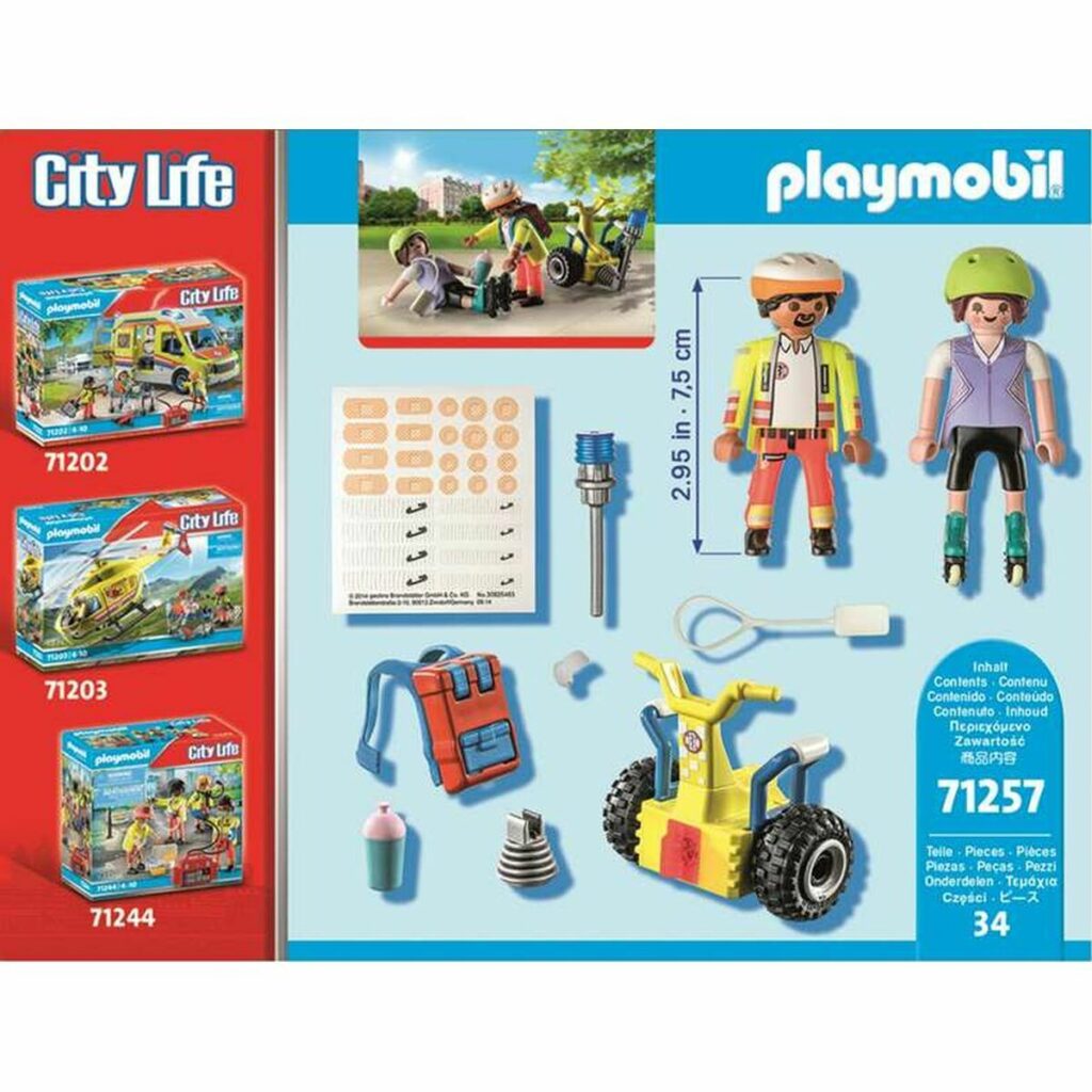 Playset   Playmobil City Action - Supervisor with Segway 71257         34 Τεμάχια