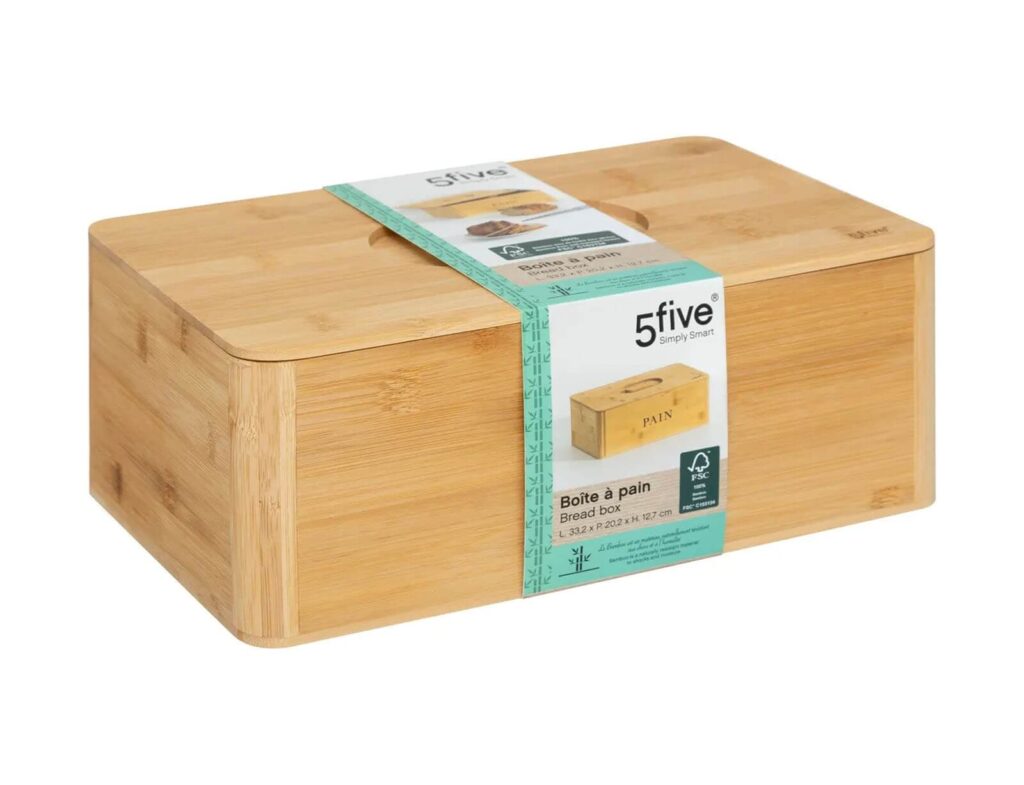 Ψωμιέρες Bread Box Bamboo