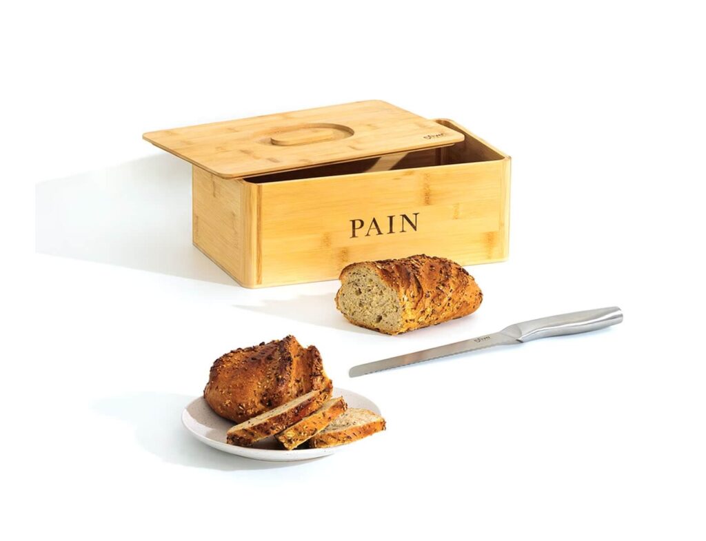 Ψωμιέρες Bread Box Bamboo