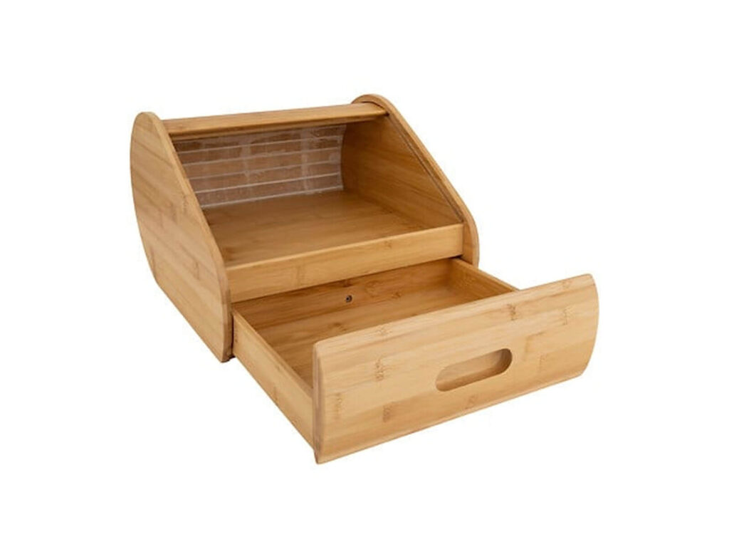 Ψωμιέρες Bread Box Drawer Bamboo