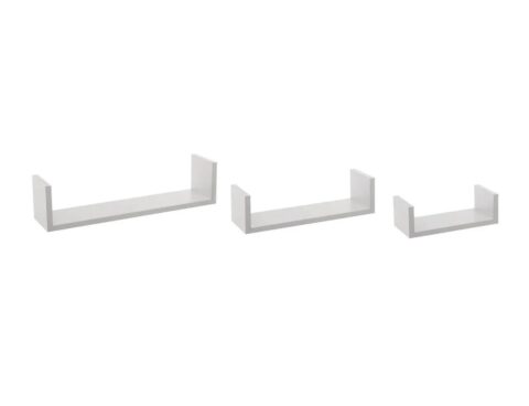 Ραφιέρες/Ράφια Τοίχου Wall Shelf Edge White X3 Marque : Five