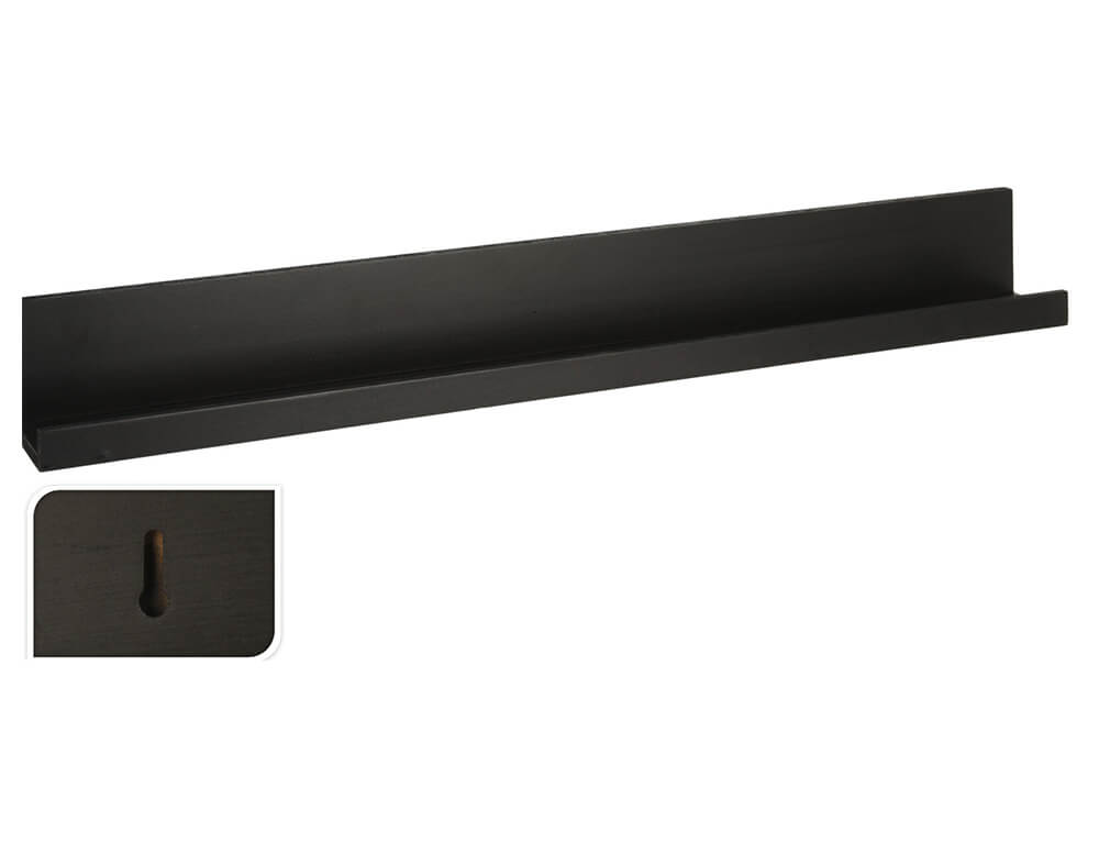 Ραφιέρες/Ράφια Τοίχου Wall Shelf Small Black Nb1700670