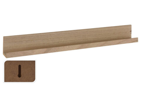 Ραφιέρες/Ράφια Τοίχου Wall Shelf Small Natural Nb1700650