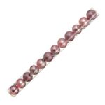 Σετ Χριστουγεννιάτικες μπάλες - 8cm - 12pcs - 326055 - Pink