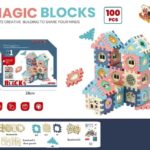 Σετ κατασκευών DIY με τουβλάκια - 2067 - 100pcs - 917490