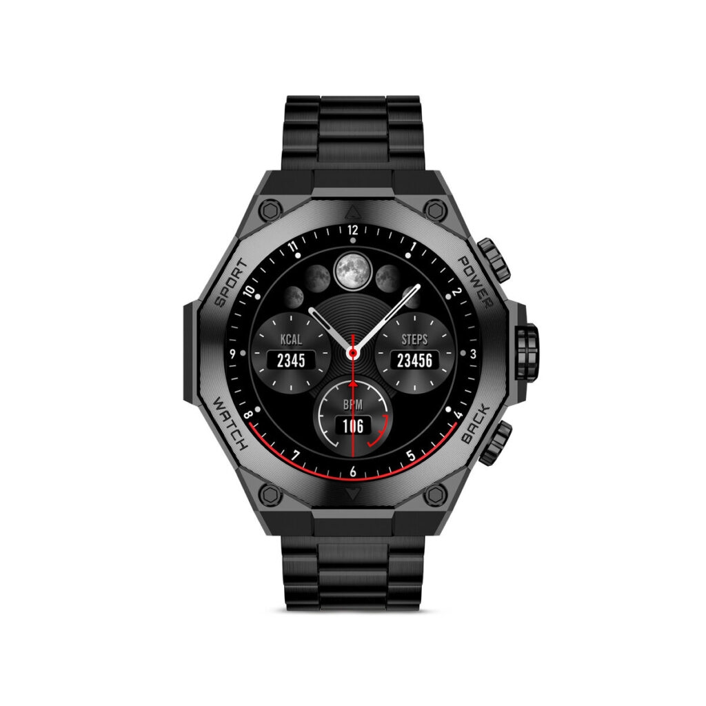 Smartwatch KSIX Titanium Μαύρο 1,43"