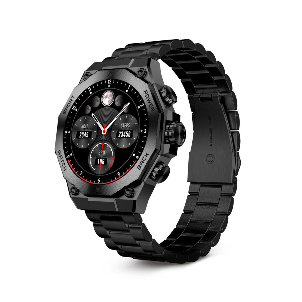 Smartwatch KSIX Titanium Μαύρο 1,43"