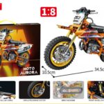 Συναρμολογούμενη μοτοσυκλέτα DIY - 450pcs - H8704 - 917209