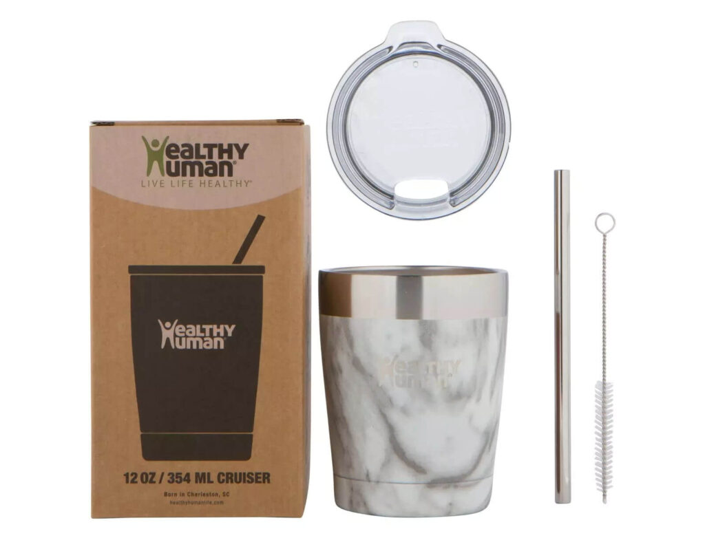 Θερμός Bottle Healthy Human - 12Oz - Stone White