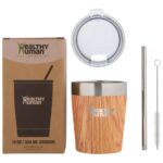 Θερμός Healthy Human - 12Oz - Natural Wood