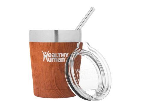Θερμός Healthy Human - 12Oz - Natural Wood