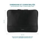 Θήκη για Laptop Mobilis 042059 Μαύρο 14"
